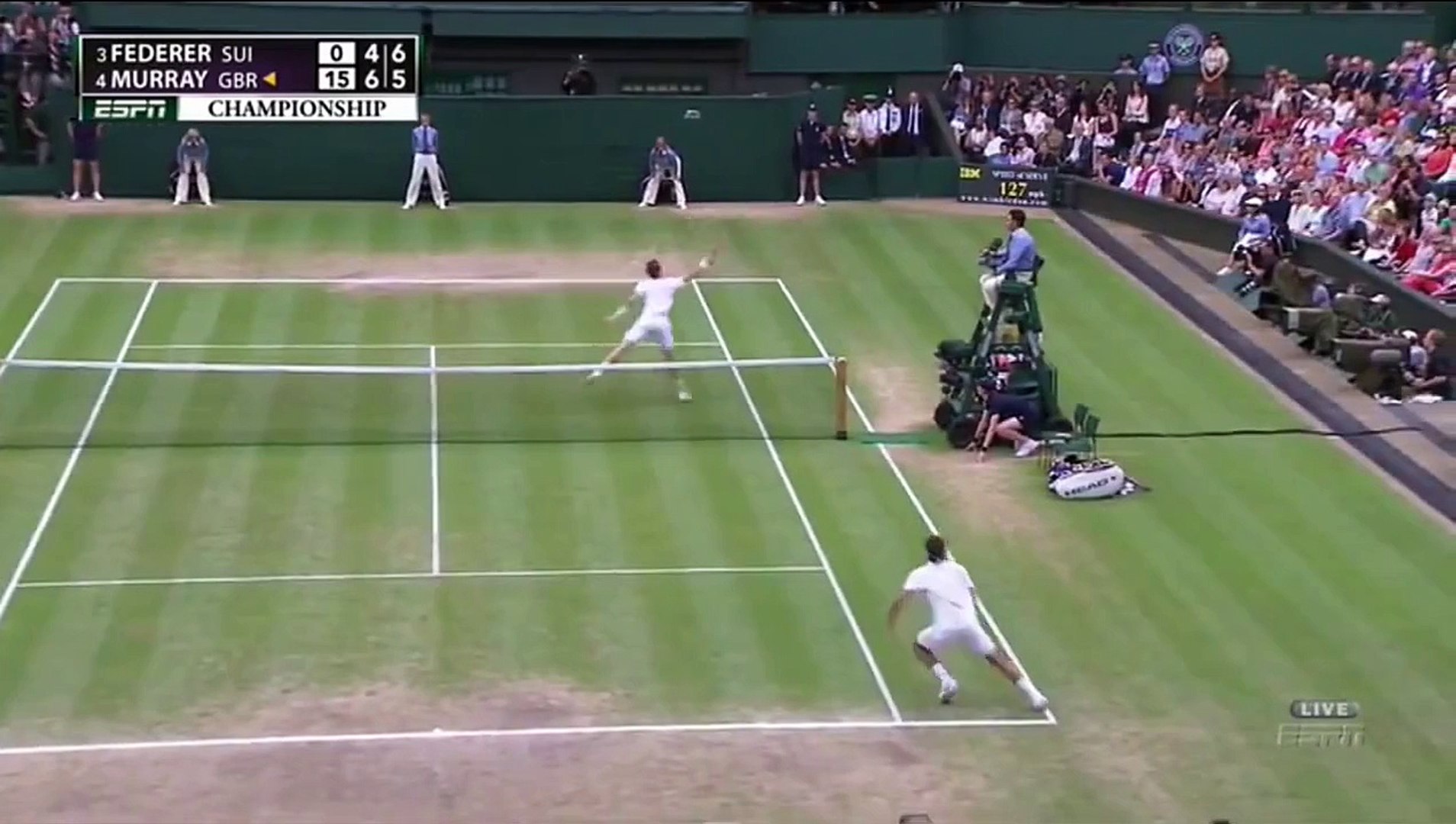 Wimbledon Final Federer Murray Highlights HD - video Dailymotion