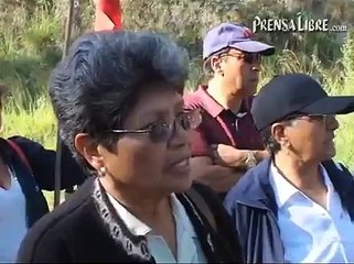 Primera excavación para buscar a personas que figuran en el Diario Militar