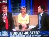 FOX & FRIENDS VS. FOX ANCHOR CHRIS WALLACE(ANCHOR WALKS OFF)