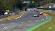 Un pilote de Formule 3 s'envole à Spa Francorchamps