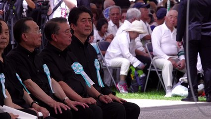 Japan marks 70th anniversary of Battle of Okinawa