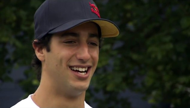 F1 2011 - Red Bull & HRT - Interview with Daniel Ricciardo before the British GP