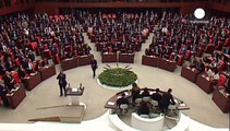 البرلمان التركي الجديد يجتمع لاول مرة