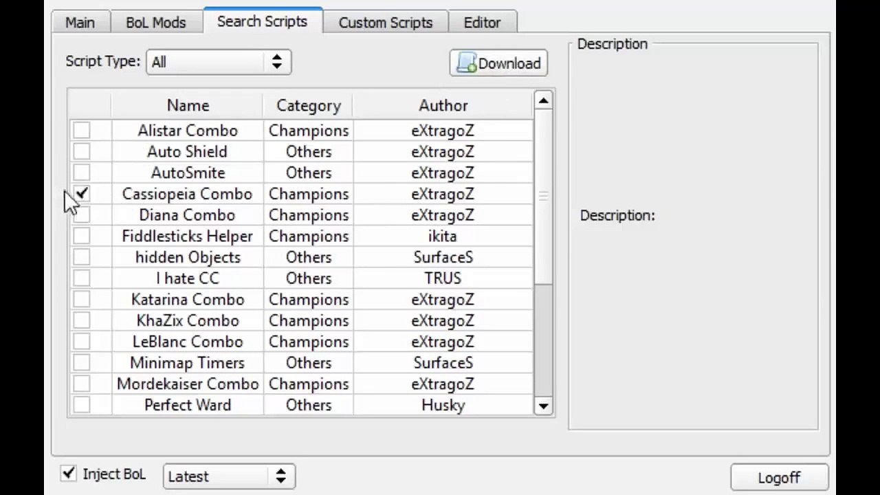 Tutorial league of legends Bol studio hack combo