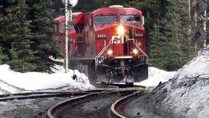 Canadian Pacific Spiral Tunnels April 2014