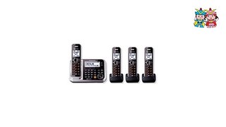 Panasonic KX-TG7874S Link2Cell Bluetooth Enabled Phone with Answering Machine & 4 Cordless Handsets