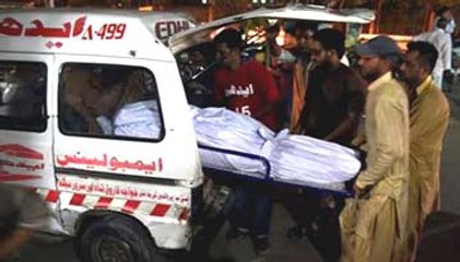 Karachi deaths & weather