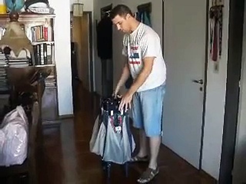 ¿Como armar / desarmar una practicuna de bebé?