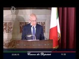 Roma - Relazione Garante dati personali - Presente Mattarella (23.06.15)