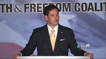Marco Rubio Heckled At Road To Majority Conference