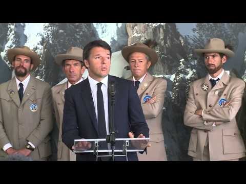 Torino - Inaugurazione della nuova funivia Skyway Monte Bianco - Stampa (23.06.15)