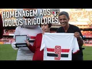 Descargar video: HOMENAGEM AOS ÍDOLOS TRICOLORES | SPFCTV