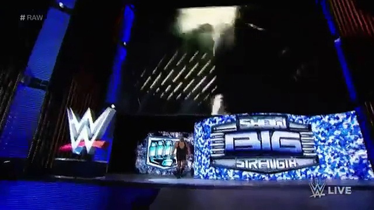Big Show returns to Raw and sends a message to Ryback  Raw_ June 1_ 2015