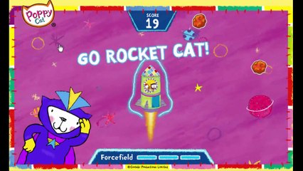 Poppy Cat Smashteroids Cartoon Animation Sprout PBS Kids Game Play Walkthrough