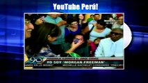 Morgan Freeman en Peru? Doble de Morgan Freeman en Lima | 2014