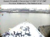 Queen Victoria meets QE2 in Rotterdam