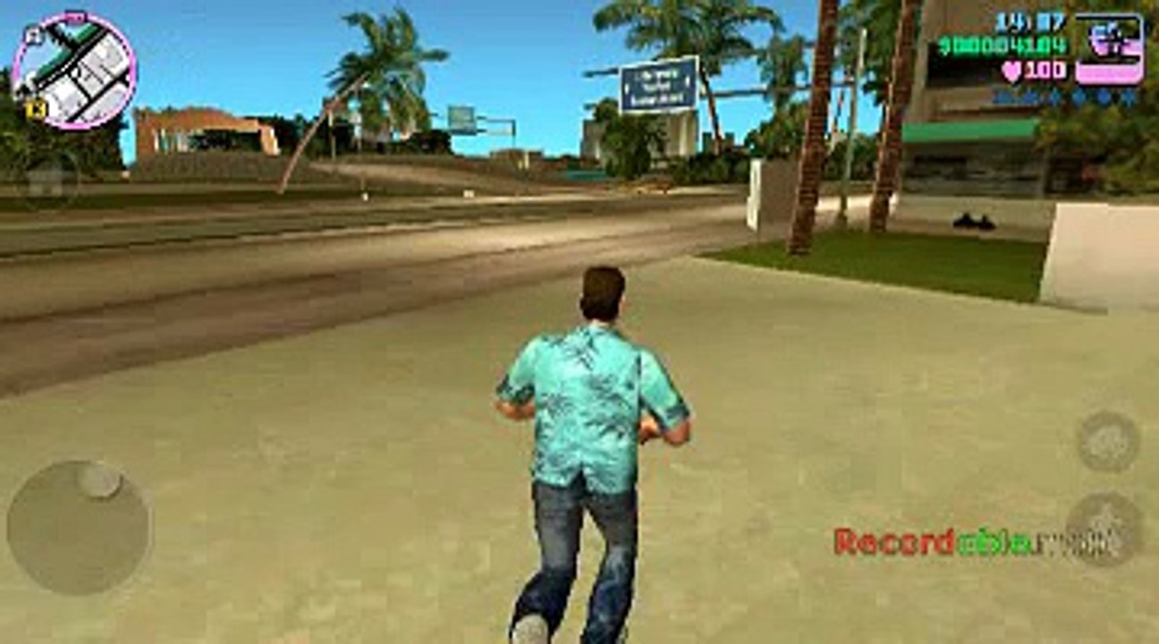 Vida 0% andando de moto  Gta vice City