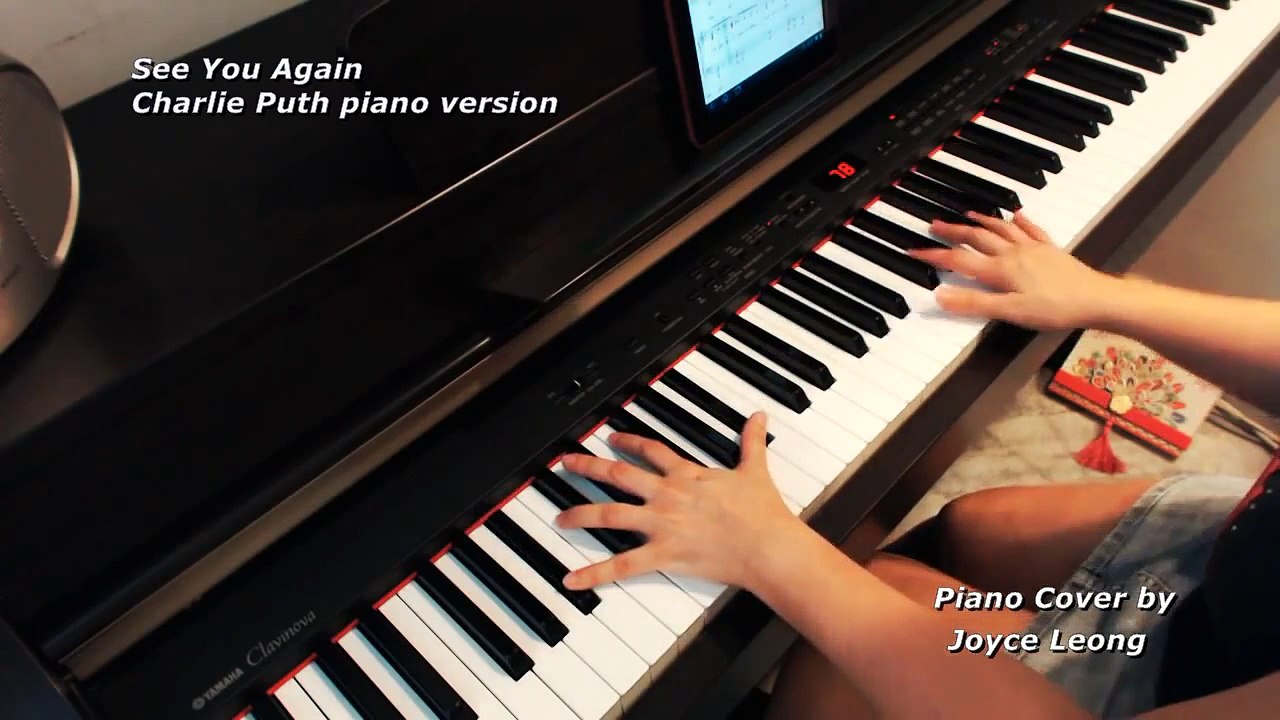 Furious 7   Charlie Puth no rap   See You Again   Piano cover + Free sheets 5