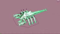 Scorpion Robot Rigging/3D Model @ New York Film Academy NYFA 3D Animation