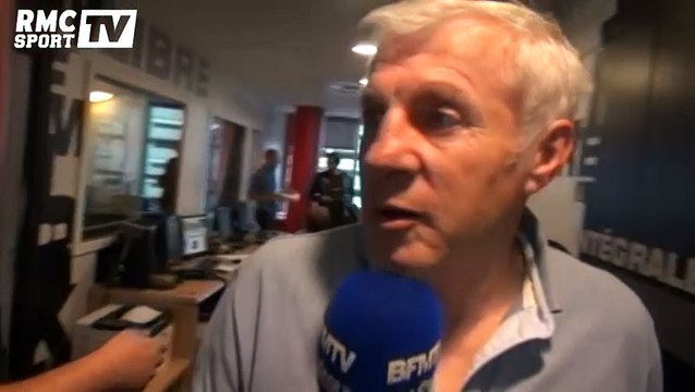 Luis Fernandez se pavane après sa victoire au Match de l'After