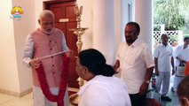 Sri Mata Amritanandamayi Meets Prime Minister Shri Narendra Modi