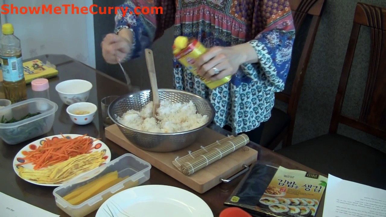 Kimbap (aka Gimbap) - Korean Dish Recipe