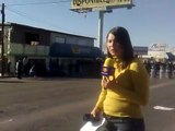 Vigilando transmisión en vivo de reporteros de Televisa local