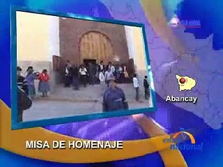 Misa en memoria de las víctimas de la violencia - Abancay