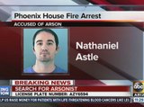 Police searching for South Phoenix arson suspect