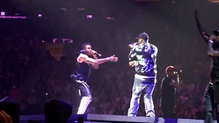 New Kids on the Block, 50 cent and Mark Wahlberg @ Madison Square Garden (1)