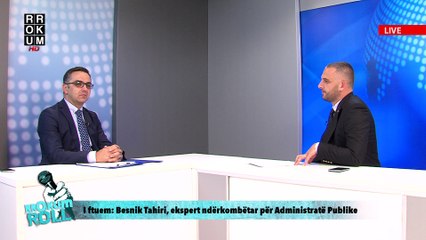 Download Video: RROKUM ROLL- Besnik Tahiri, ekspert nderkombetar  per Administrate Publike