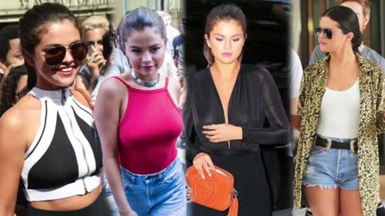 Selena Gomez Rocks Skin-Tight Fashion