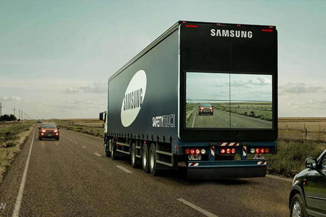 Samsung The Safety Truck Could Revolutionize Road Safety - Argentina Tests