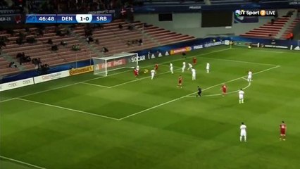 Fischer Goal 2:0 | Denmark vs Serbia 23.06.2015