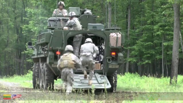 Литовские добровольцы тренировки в Пенсильвании 2 GoPro