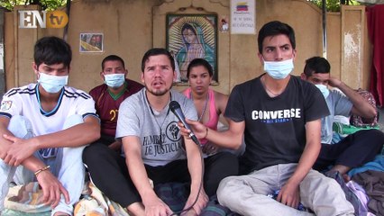 Huelguistas de la iglesia La Gudalupe continúan la huelga de hambre