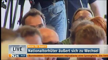 DFB-Pressekonferenz 2.6.2011 : Manuel Neuer zum FC Bayern