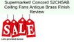 Concord 52CH5AB Ceiling Fans Antique Brass Finish Review