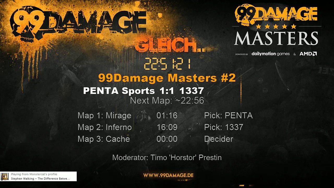 99DAMAGE Masters #2 mit Horstor - German Stream (REPLAY)