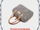 Yuhan?Leopard with handle Style Canvas Fabric Laptop /Notebook Computer /Notebook/ Macbook