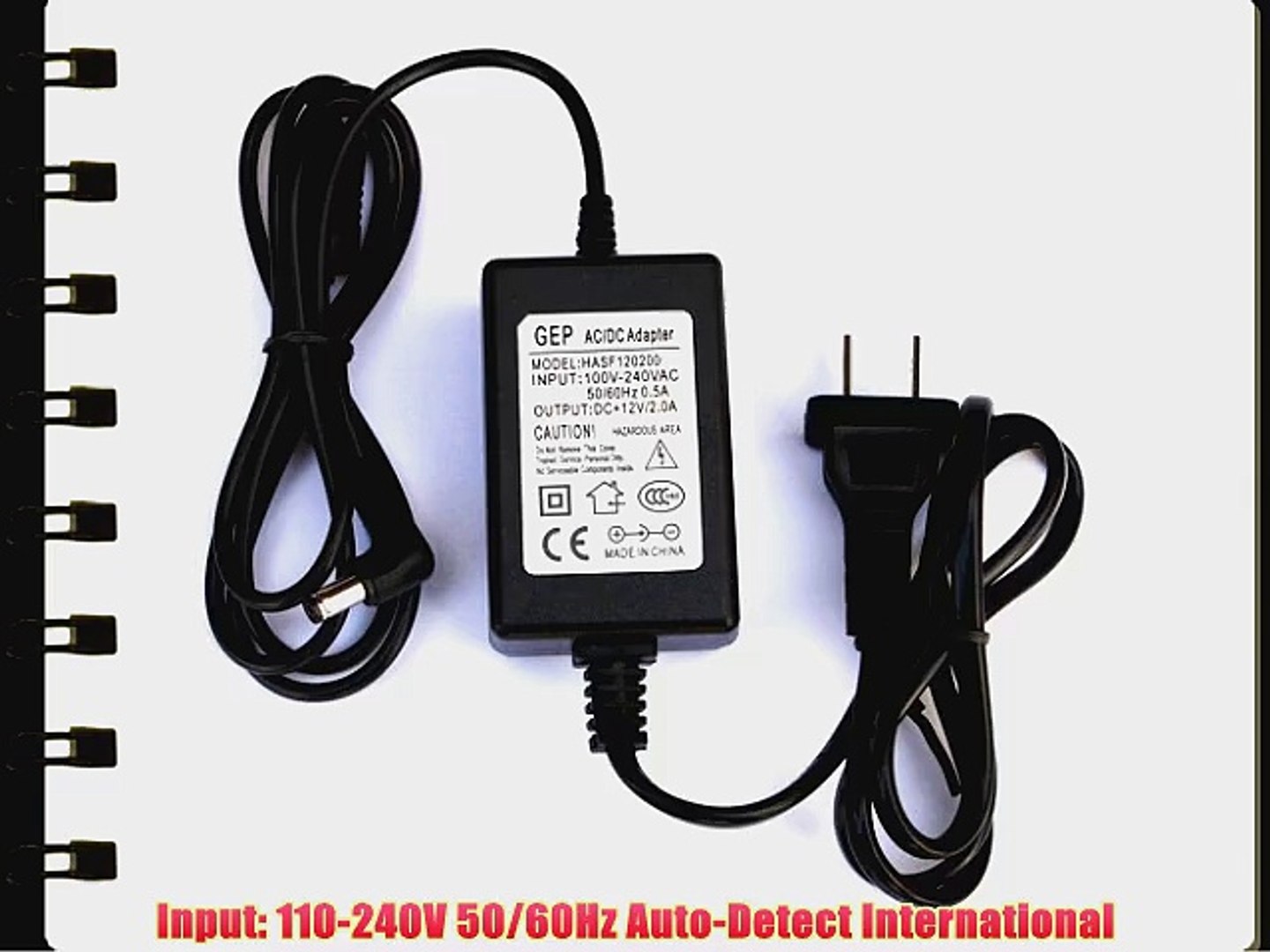 New Gep 12v Ac Adapter Power Supply For Seagate Freeagent Goflex