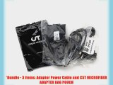 Bundle: 3 items- Adapter/Cable/Pouch Dell Studio 1555 Slim-Line Laptop AC Adapter Charger :