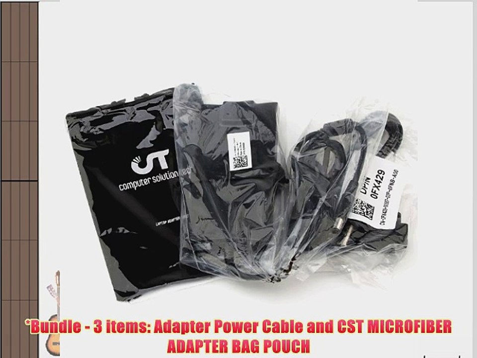Bundle: 3 items- Adapter/Cable/Pouch Dell PA-3E Dell inspiron Studio XPS Latitude Vostro Precision