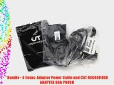 Bundle: 3 items- Adapter/Cable/Pouch Dell Studio 1747 Slim-Line Laptop AC Adapter Charger :