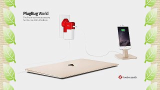 Twelve South PlugBug World | All-in-one MacBook global power adapter   2.1 amp iPhone/iPad