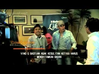 Demi Film, Vino G Bastian Rela Jadi Hitam