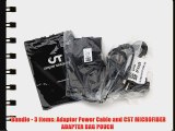 Bundle: 3 items- Adapter/Cable/Pouch Dell Inspiron 1520 Slim-Line Laptop AC Adapter Charger