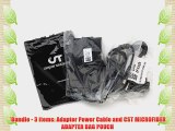 Bundle: 3 items- Adapter/Cable/Pouch Dell Inspiron 6400 Slim-Line Laptop AC Adapter Charger