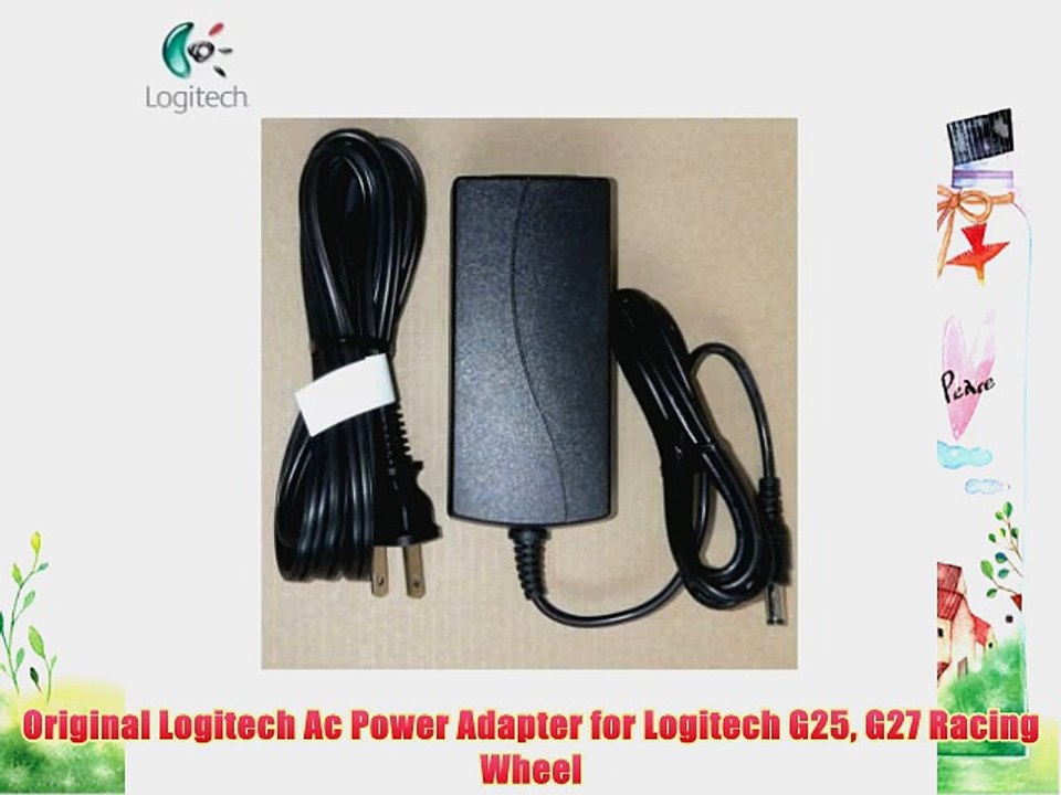 Original Logitech Adapter for Logitech G25 G27 Racing Wheel - Dailymotion