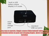 iRulu Android Tablets compatible Powerful Lithium Polymer Rechargeable Gomadic Brand Battery